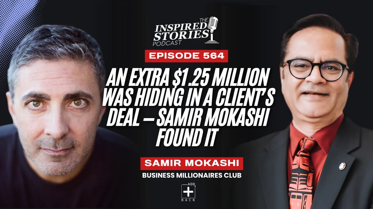 An Extra $1.25 Million Was Hiding in a Client’s Deal — Samir Mokashi Found It