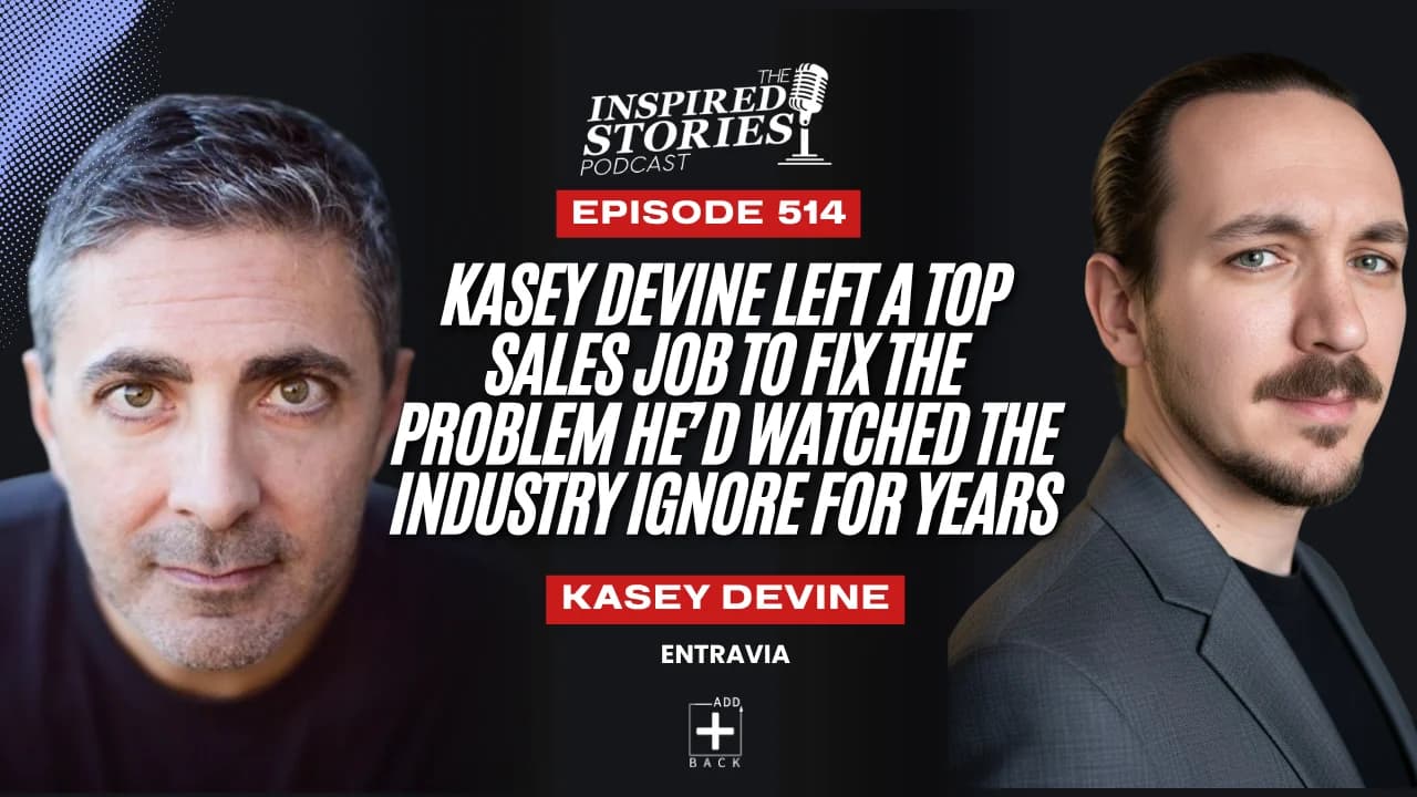 Kasey Devine Left a Top Sales Job to Fix the Problem He’d Watched the Industry Ignore for Years