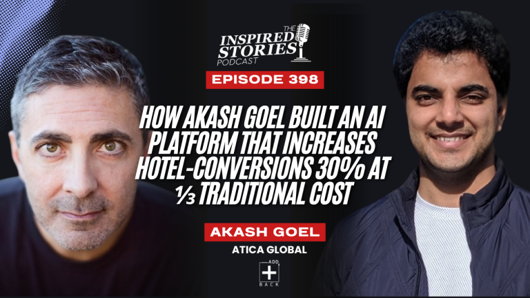 How Akash Goel Built an AI Platform That Increases Hotel-Conversions 30% at ⅓ Traditional Cost