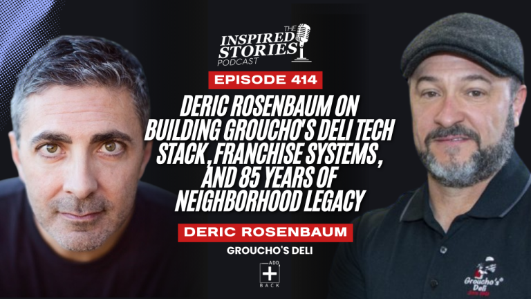 Deric Rosenbaum on Building Groucho’s Deli Tech Stack, Franchise Systems, and 85 Years of Neighborhood Legacy
